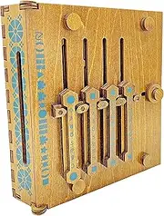 Project Genius Caesar's Codex Wooden Puzzle Box, 16.99 x 15.49 cm, 1 Set, 1 Item, 1 Piece, Age 6+