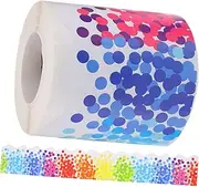 KALLORY Blackboard Stickers Bulletin Board 1 Roll of Self-adhesive Borders for Classroom Decor Multi-purpose Trim