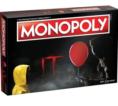 Monopoly IT Collector's Edition Board Game Brand New Hasbro