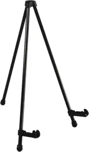 E-Z Tabletop Easel for Art or Photo Display in Black