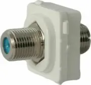 3GHz F Type Socket to F Type Socket Insert suits Clipsal Wall Plate Wallplate