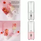 500ml Mini Portable Juicer Cup Blender Fruit Mixing for Travel Outdoors