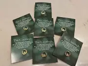 7 NEW Claddagh Tie Tack/Lapel Pins. Irish Gifts For Weddings/Bridal Party.