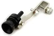 Daseeme Black Turbo Sound Exhaust Muffler Pipe Whistle Car Tailpipe Blow Off -Valve Bov Tip