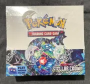 Pokémon: Sword & Shield: Stellar Crown Booster Box (Factory Sealed)