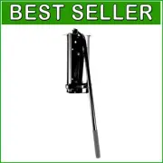 Compact Steel Can Crusher with Stainless Rods - Convenient Wall Mount Design