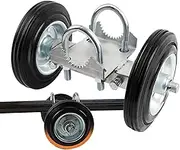 Sliding Gate Rollers - Heavy Duty Roller Gate Sliding Wheel Carrier - Rubber Plate Caster High Load Capacity Hardware Accessories for Driveway Fence Doors
