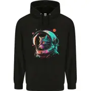 An Astronaut Cat in Outer Space Childrens Kids Hoodie