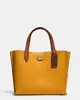 COACH 專櫃 雙色托特包 Willow Tote 24 In Colorblock