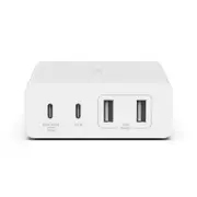 [WCH010auWH] Boost Charge Pro 4-Port GaN Charger 108W White, USB-C PD 3.0 Power Delivery