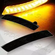 For 2007-2015 Mini Cooper Amber LED Smoke Front Fender Side Marker Lights 2pcs (for: Mini)