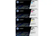 HP 508X Toner Ink Cartridge High Yield Black/Cyan/Magenta/Yellow LaserJet Genuine Set