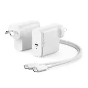 [WCG1X65-ANZ] Rapid Power 65W?Compact USB Wall Charger With 2m USB-C Charging Cable