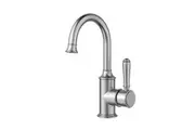 Clasico Gooseneck Basin Mixer in Brushed Nickel