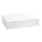 Boxsweden White 43x26cm Stacking Drawer Home/Office Storage Container Organiser