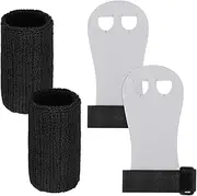 Hand Grips for Gymnastics,Breathable Kids Hand Grips - Sweat Absorbent Wrist Support, Girls Training Equipment for Dumbbells