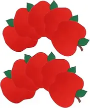 CIMAXIC 100pcs Red Apple Shaped Napkins Unique Disposable Paper Table Napkins for Back to School Party Supplies Classroom Decorations Lightweight Easy to Handle for Celebrations