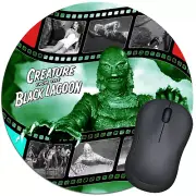 Creature From The Black Lagoon Mousepad / Large Coaster 7.5" Round Neoprene Pad