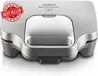 GR6250 Big Fill Toastie Maker 2-Slice Sandwich Toaster Non-Stick Plates Silver