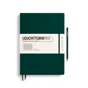 Notebook Hardcover Master Classic, Squared, 235 Pages (Forest Green) - A4+