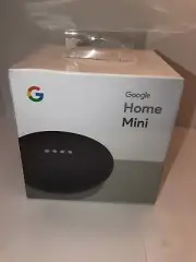 Google Home Mini Smart Speaker Assistant (GA00216-US) New/Sealed - Charcoal