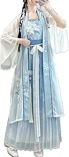 [Generic] Hanfu Women Chinese Traditional Cosplay Costume Dress Open Front Cardigan Ancient Song Dynasty Ancient Costume Hanfu Dress