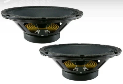 2x Eminence Alpha-10A 10" Midrange 300W MidBass Guitar Speaker PA Woofer 8-ohms.