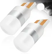 2x T10 LED White Car Interior Light Parker Bulb T10 194 168 LED Bulbs W5W 2825 175 158 CAN-Bus Wedge Globe Nature White Cover