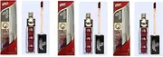 Half N' Half Water Proof Sparkling Liquid Sindoor Set Of 3, Maroon, Each Of 7ml