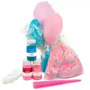 FSCC8 Cotton Candy Kit Pink Vanilla, Blue Raspberry, Strawberry Flossing Sugars,