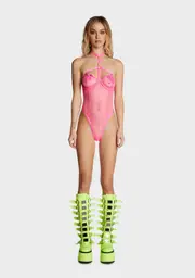 All Night Fishnet Bodysuit