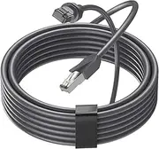 Satellite Gen 3 Cable, 82FT/25M Replacement Ethernet Cable for Rectangular Satellite V3, RJ45 Male to Male, Water Proof Outdoor 26AWG Single Core Copper Wire