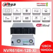 Dahua 128CH NVR 3U 16HDDs WizMind 32MP AI Network Video Recorder NVR616H-128-XI