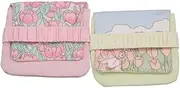 2Pcs Large Capacity Sanitary Napkin Storage Bag, Data Cable Storage Bag Small Pouch Menstrual Cup Pouch, as show