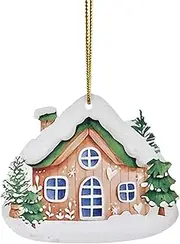 2024 Christmas Ornaments Hanging Home New House Warm Indoor Outdoor Decorations, C, One Size