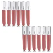 12x L'Oreal Paris Rouge Signature Plump Lip Gloss 7ml 404 I Assert