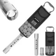 Golf Ball Retriever Golf Ball Pick up Bag 3 Sections Equipment Holding 70 Balls