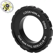 Ldafava Bikess Centre Lock Disc, Centre Lock Ring Centre Lock Wheelset Hub Barrel Shaft Disc Rotor Lock Ring for Bikes Mountain Bikes