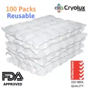 100 x Dry Gel Ice Packs Sheets Reusable-1KG- Australian Made