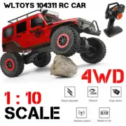 WLtoys 104311 RC Car 2.4G 1/10 4WD Jeep Car Brushed Remote Control Off-road Car