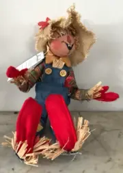 Annalee Scarecrow Doll - 14” tall - 2015 - NEW