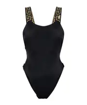 Versace Greca One Piece Swimsuit 1,2,3,4,5 Black