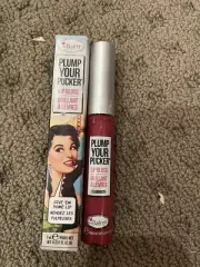 BNIB The Balm Plump Your Pucker Lipgloss In *Extravagant*