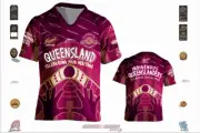 (5XL) (AP61) State of Origin - Maroons Indigenous Jersey AP61 HANDS QLD (Size: 5