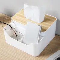 在飛比找松果購物優惠-橡木蓋紙巾盒 (3折)