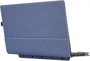 Jarttarn Laptop Case Compatible with 14'' Lenovo Thinkpad X1 Carbon Gen 13 2024, 2-in-1 Detachable Cover Notebook PC Protective Sleeve Bag with Cooling Bracket (Blue)