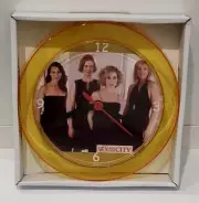 Sex In The City Gold 7" Novelty Wall/Desk Clock New. Sarah Jessica Parker