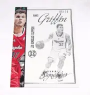 2013-14 Panini Signatures BLAKE GRIFFIN #38 Silver Foil/25 LA Clippers SOONERS