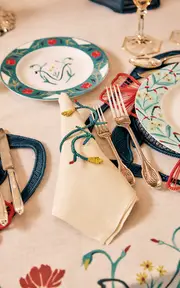 [Duggan Society] Jardin Nouvea Napkin Rings (Set Of 4)