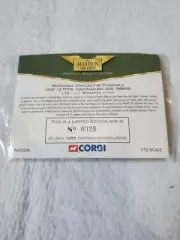 CORGI 1:72 F-4C CAM RANH BAY CERT. CARD SEALED